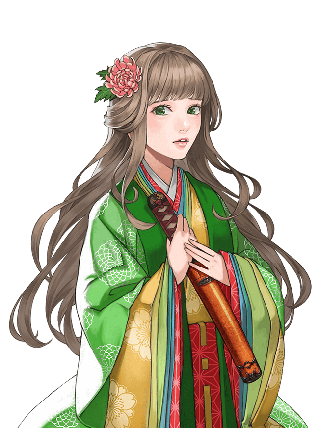 【刀剣イラスト】葛城　若葉