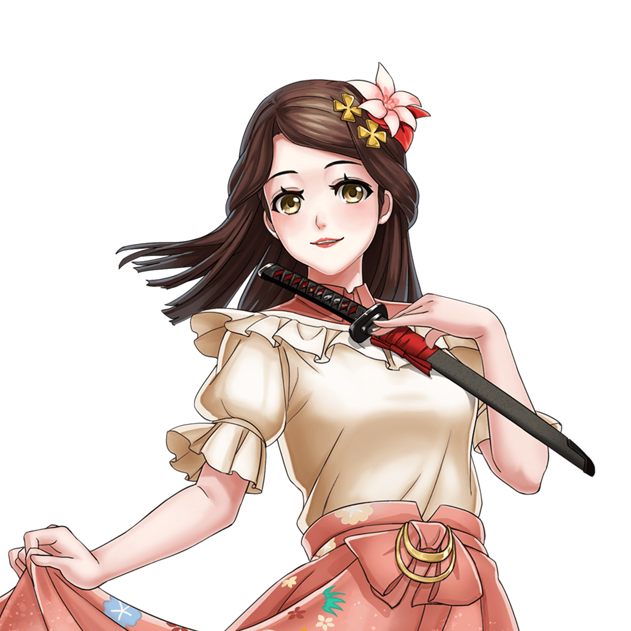 【刀剣イラスト】戸塚　小春子