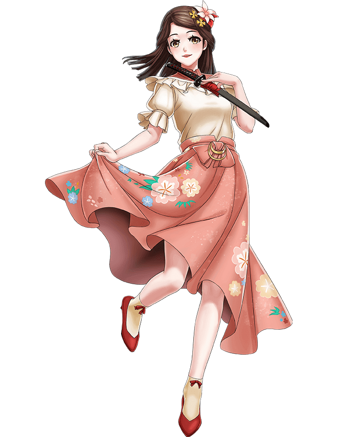 【刀剣イラスト】戸塚　小春子