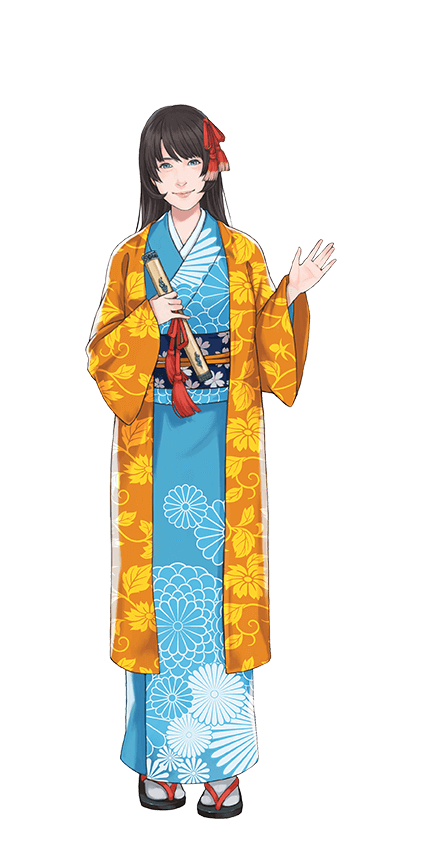 【刀剣イラスト】熊野　葉月