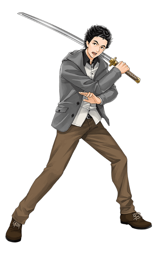 【刀剣イラスト】鎌ヶ谷　義直