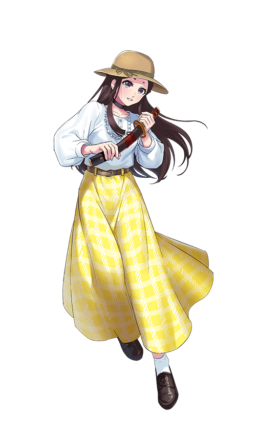 【刀剣イラスト】安曇野　葵