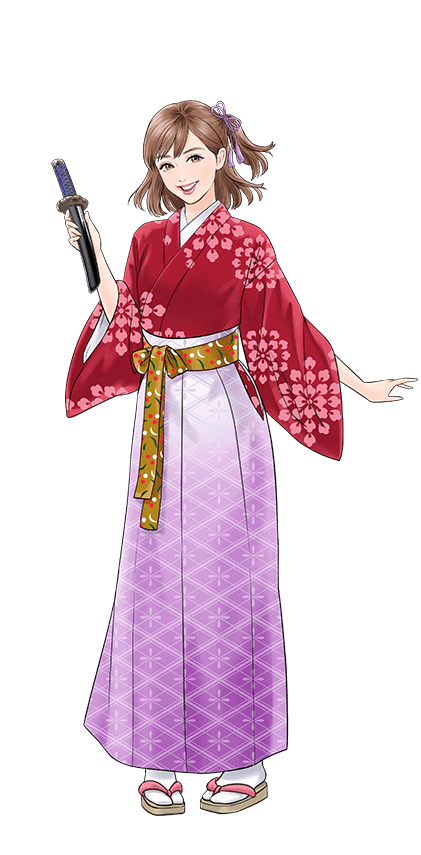 【刀剣イラスト】梅原　芳乃