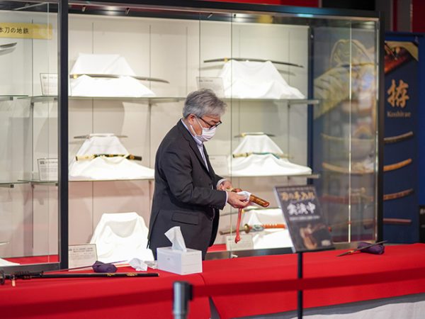 第44回 天下三名槍展と刀の手入れ実演