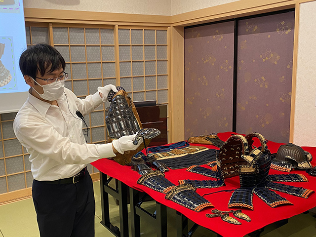 甲冑の部位説明